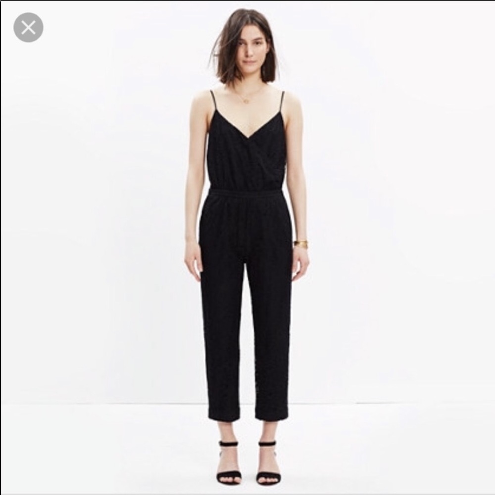 Madewell Dark Green Jumpsuit